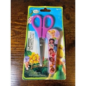Disney‎ Fairies Tinker Bell Scissor With Scissor Sleeve Set